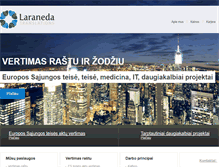 Tablet Screenshot of laraneda.lt